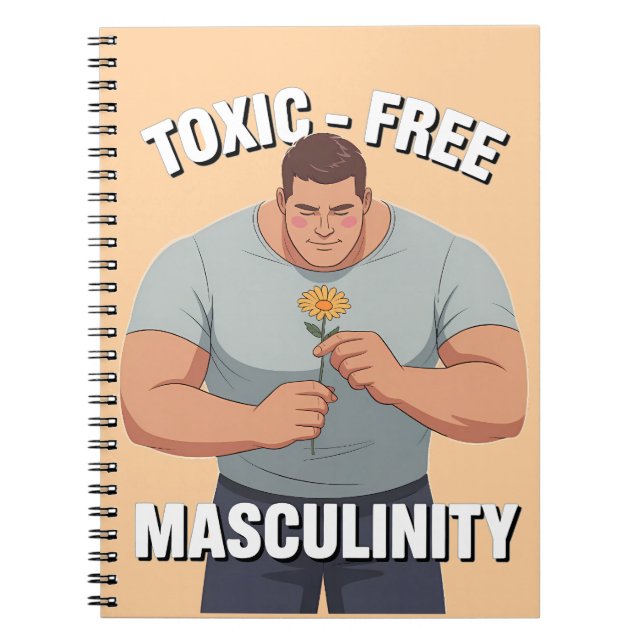 Carnet Masculinité fragile Masculinité sans toxicité (Devant)