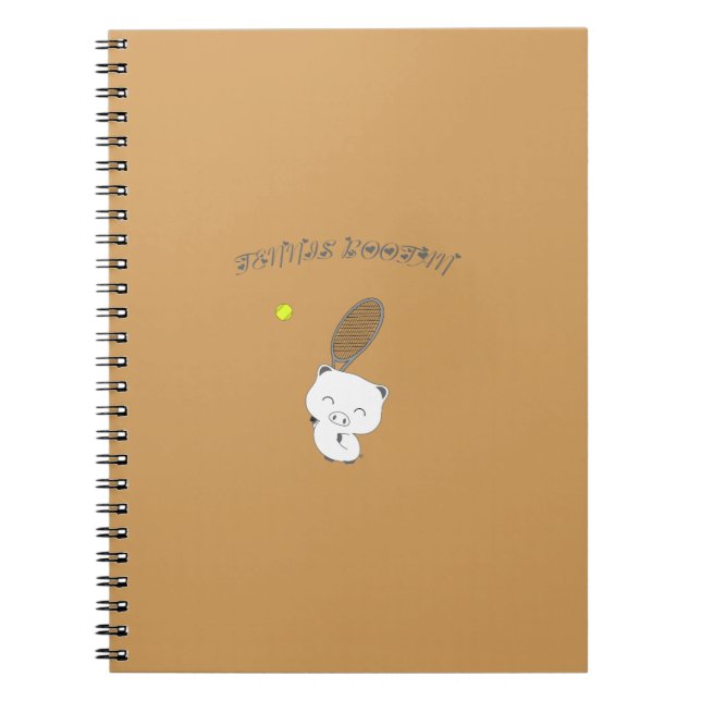 Carnet Mash de tennis (Devant)
