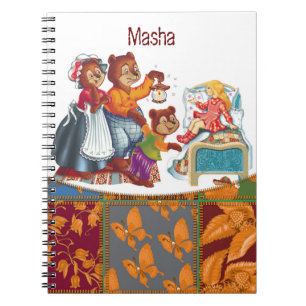 Carnet Masha et 3 ours