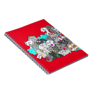 Carnet Mashup Cute Kitten