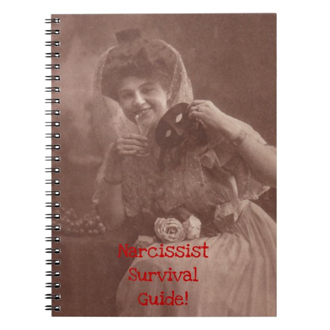 Carnet Masque d'abus Démasquer Narcissist Survival Guide  (Devant)