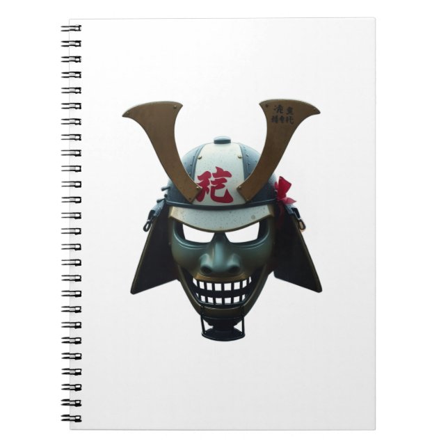 Carnet Masque de samouraï (Devant)