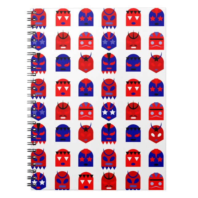 Carnet masques lucha libre (Devant)