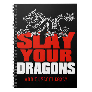 Carnet MASSACREZ VOS DRAGONS, cadeau pour des fans de la