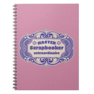 Carnet "Master Scrapbooker Extraordinaire"