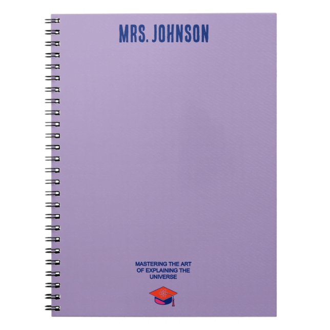 Carnet Mastering Art Of Explaining The Universe (Devant)