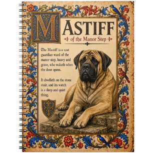 Carnet Mastiff, Art du Bestiaire Médiéval