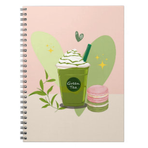 Carnet Matcha et Macarons