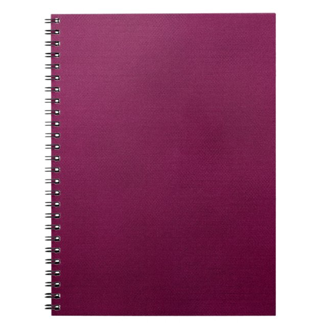 Carnet Matériau en tissu de velours (Devant)