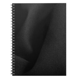 Carnet Matériau en tissu noir