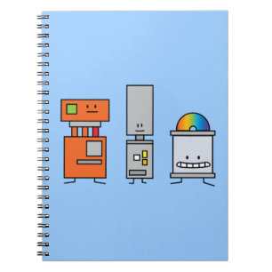 Carnet Matériel électronique d'amis de robots de