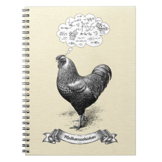 Carnet Mathemachicken Funny Math Poulet de poulet Plaisan