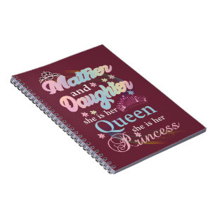 Carnet Mather et sa fille, c'est sa reine,