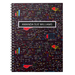 Carnet Maths / Physics Equation - Your Name /Monogram