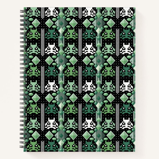 Carnet "Matrice Minty : Invasion Envy 8 bits" (Devant)