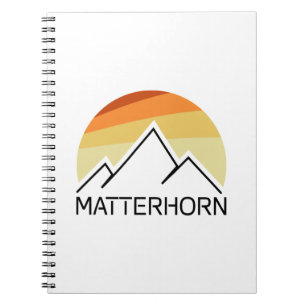Carnet Matterhorn Suisse Italie Retro
