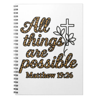 Carnet Matthieu 19:26