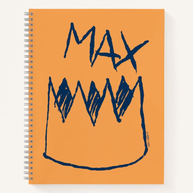 Carnet Max & Crown Sketch (Devant)