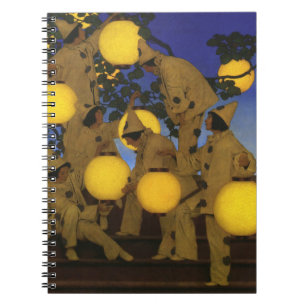 Carnet Maxfield Parrish Les Porteurs de Lanternes 1908 Vi