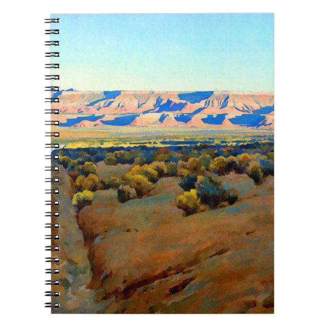 Carnet Maynard Dixon Approche de Sion (Devant)