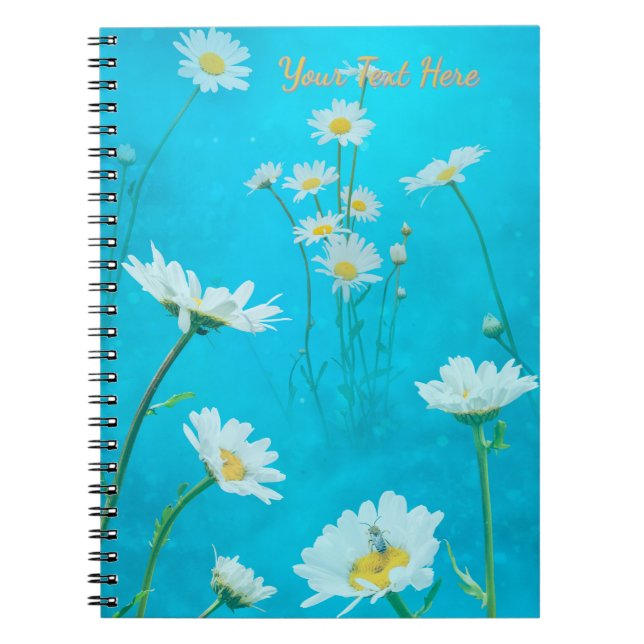 Carnet Meadow of daisies (Devant)