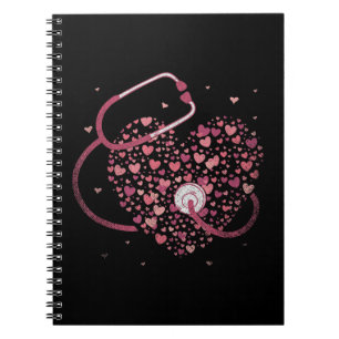 Carnet Medicine Gift Stethoscope Heart Nurse If you are a