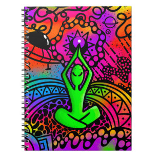 Carnet Méditation alien