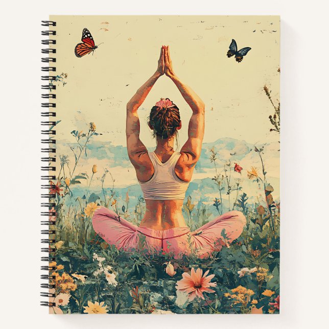 Carnet Méditation sereine au lever du soleil (3) (Devant)