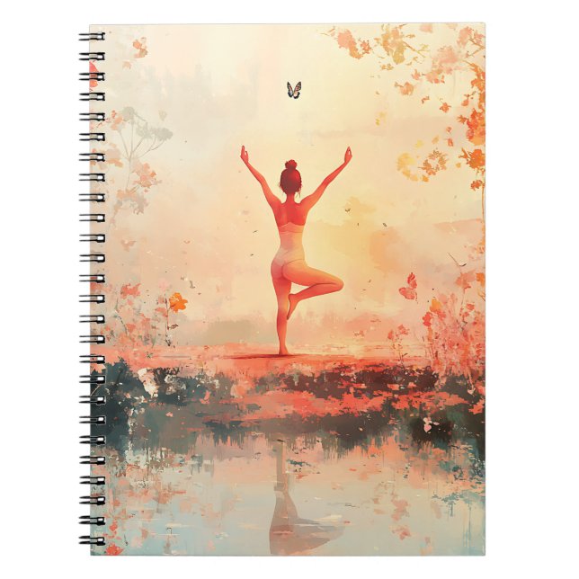 Carnet Méditation sereine au lever du soleil (7) (Devant)