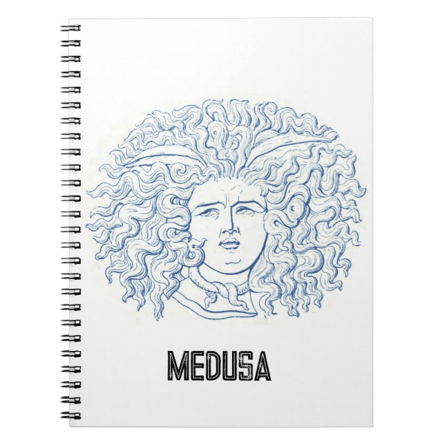 Carnet Medusa - Tête (Devant)