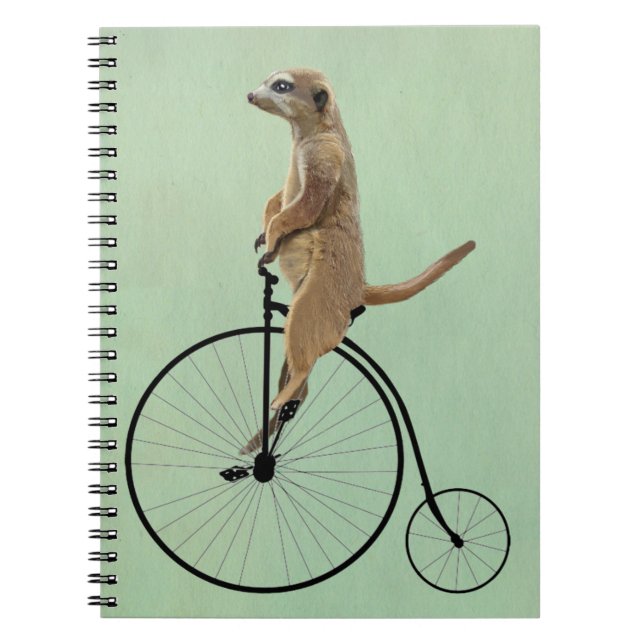 Carnet Meerkat sur Black Penny Farthing 2 (Devant)