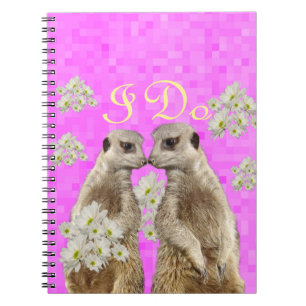 Carnet Meerkats I Do Wedding Day, Notebook