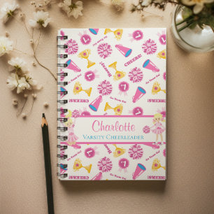 Carnet Mégaphone rose personnalisée