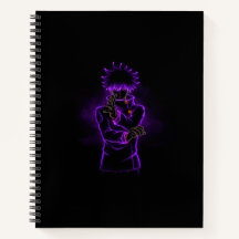 Megumi Fushiguro Style Anime Couverture noire spir