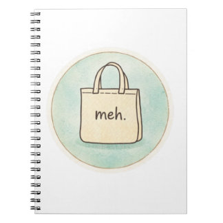 Carnet Meh Shopping Tote Notes