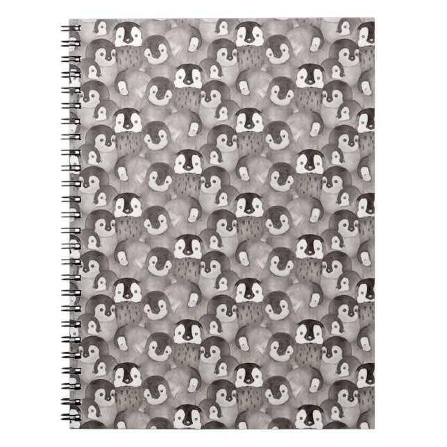 Carnet Meilleur Ami Aquarelle Bébé Pingouin (Devant)