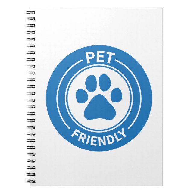 Carnet Meilleur animal de compagnie Westie Friendly Drawn (Devant)