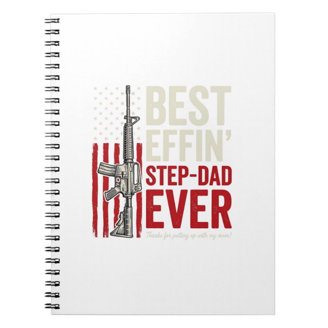 Carnet Meilleur beau-père Effin de tous les temps Vector  (Devant)