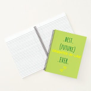 Carnet Meilleur Belle-Fille De Fille Jamais Cadeau Mariag