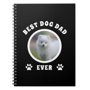 Carnet Meilleur Chien Papa Jamais Personnalisé Photo Pers