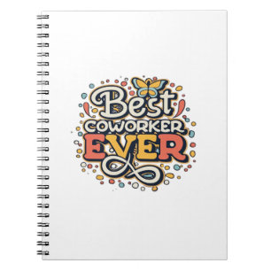 Carnet Meilleur Co-Worker Jamais, Cadeau Collègue, Meille