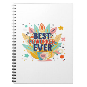 Carnet Meilleur Co-Worker Jamais, Cadeau Collègue, Meille