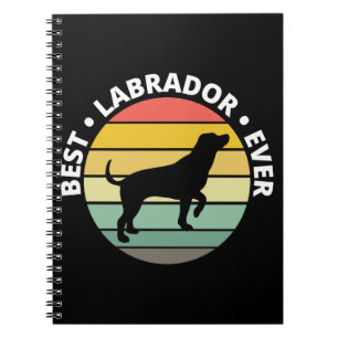 Carnet Meilleur laboratoire anglais Labrador Retriever