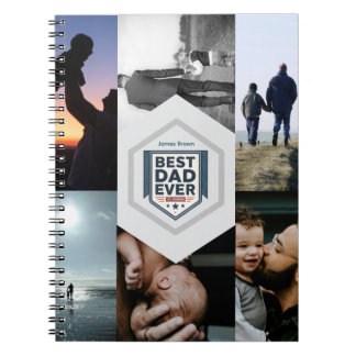 Carnet Meilleur Papa de Tous les Temps Typographie de la
