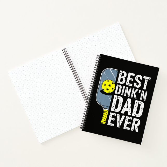 Carnet Meilleur Papa Dink'N Ever Pickleball (Intérieur)