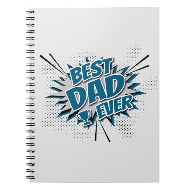 Carnet Meilleur papa jamais (Devant)