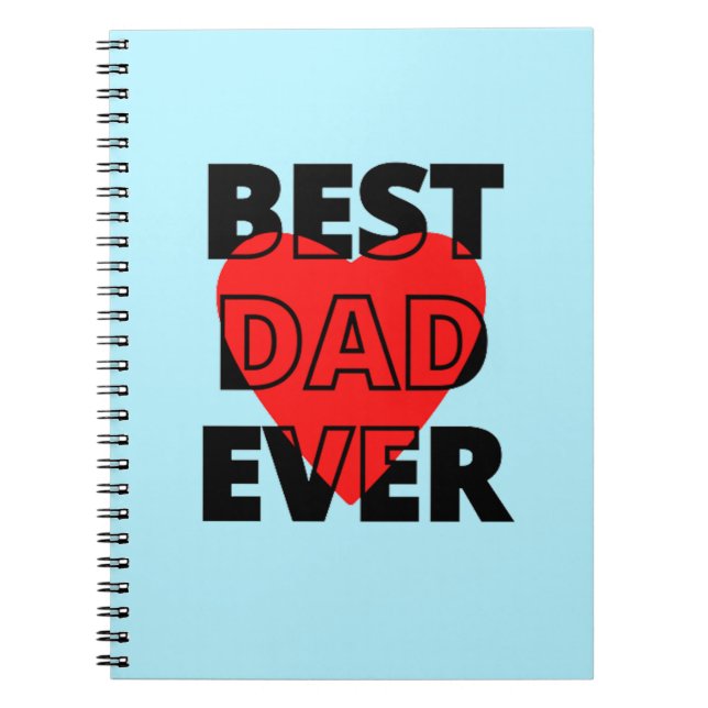 Carnet Meilleur papa jamais (Devant)