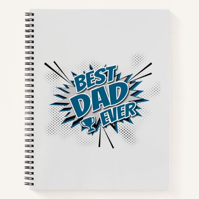 Carnet Meilleur papa jamais (Devant)