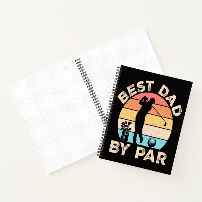 Carnet Meilleur Papa Par Golf (Intérieur)