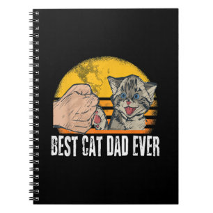 Carnet Meilleur père de chat jamais Funny Chat papa pèr